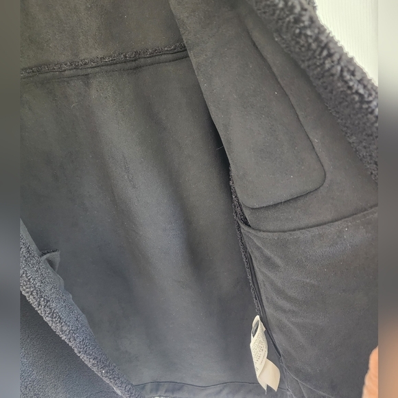Zara Black Sherpa Shacket Ladies S-M - Picture 9 of 12